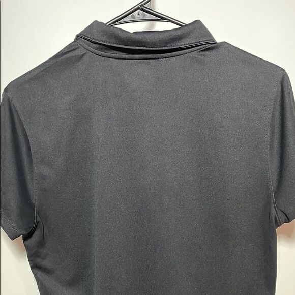 Russell Black Embroidered Polo Shirt - Picture 8 of 9